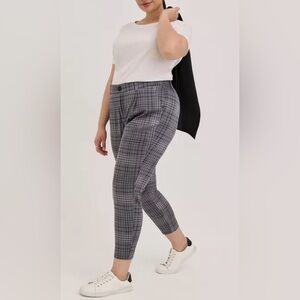 Torrid Relaxed Taper Stretch Challis High-Rise Pant